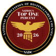 NADC Top 1% badge