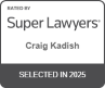  Super Lawyers badge