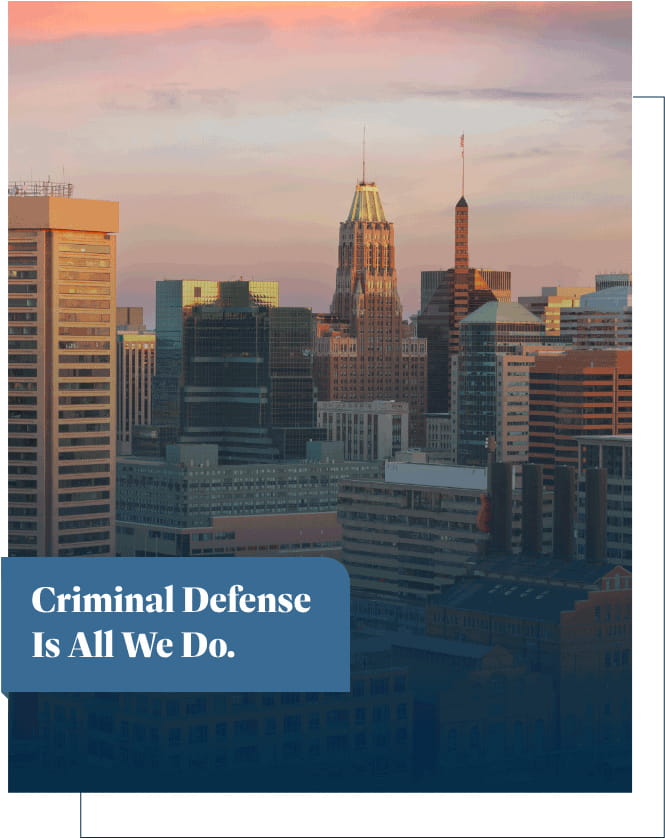 Criminal Defense is all we do